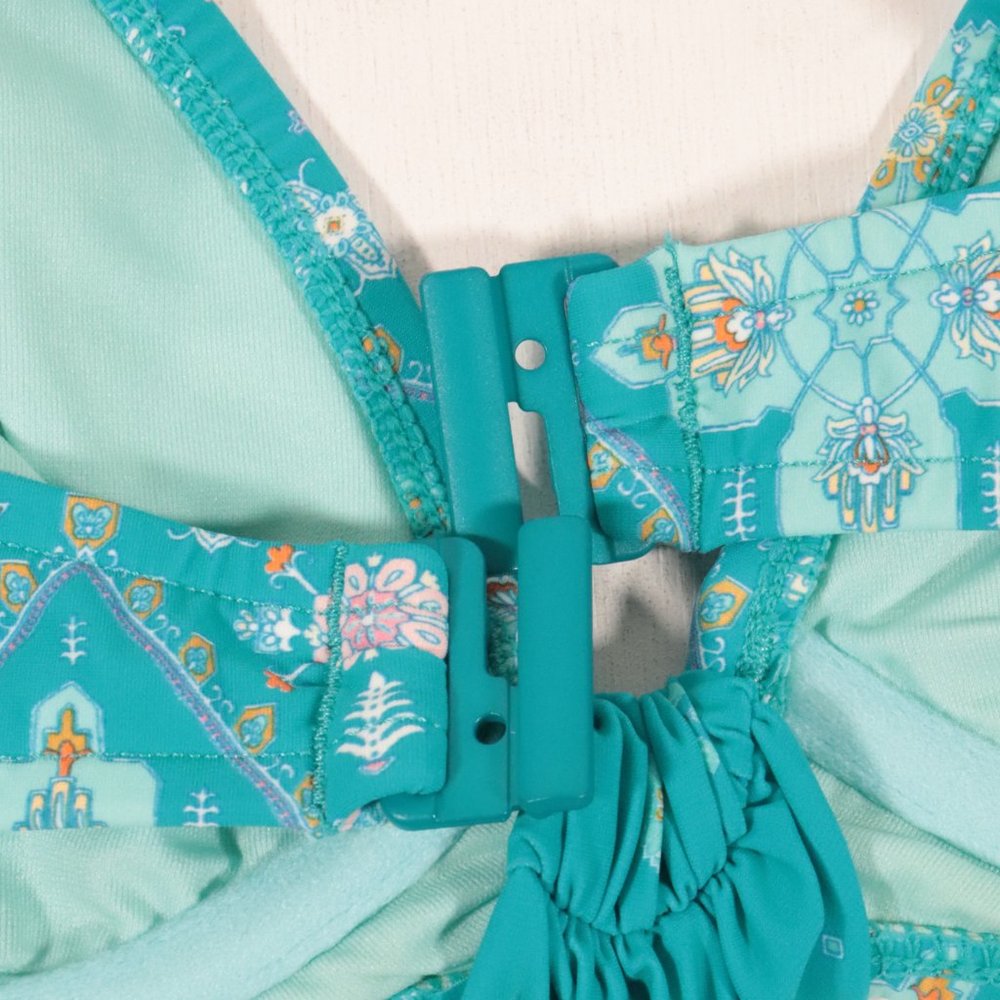 NWT Seafolly Inka Gypsy F Cup Halter Bralette Bikini Top - Picture 9 of 13